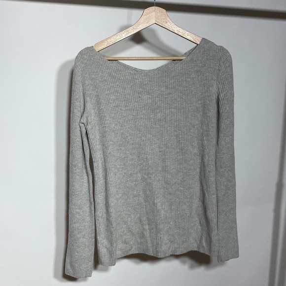 ARITZIA Babaton Kitano Wool Blend Grey Sweater sz S - Picture 4 of 9